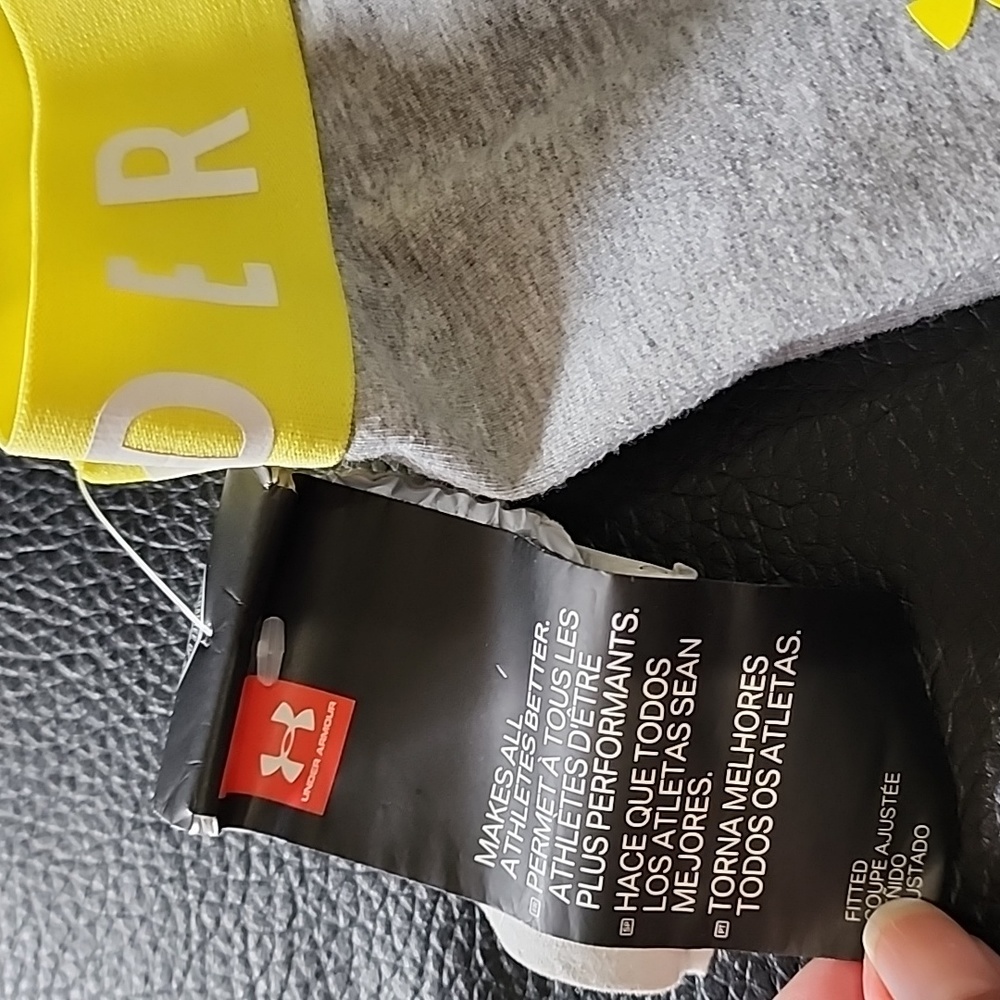 Under Armour Gray Leggings, Large - Picture 2 of 4